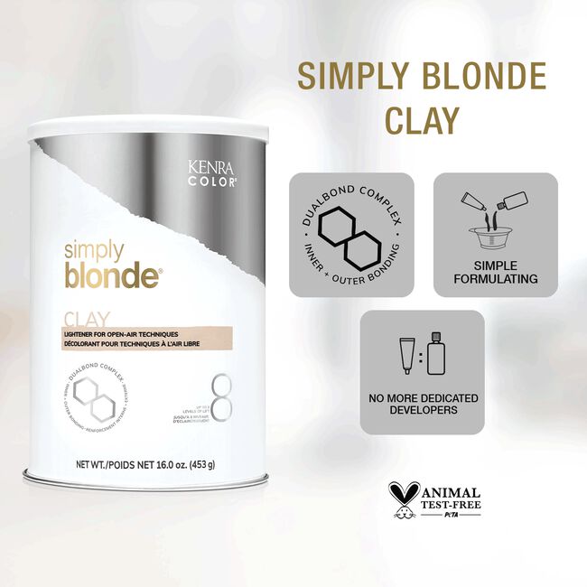 Simply Blonde Clay Lightener