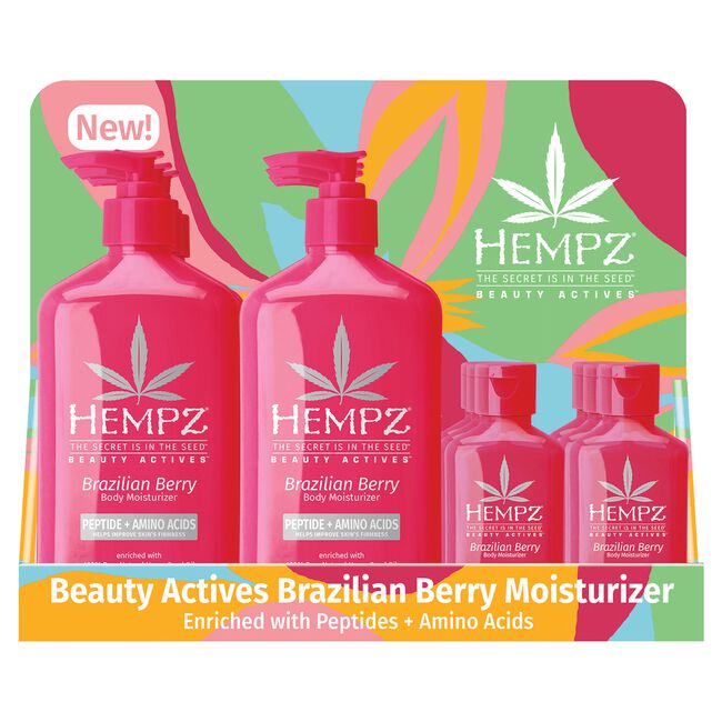 Brazilian Berry Herbal Body Moisturizer  Display