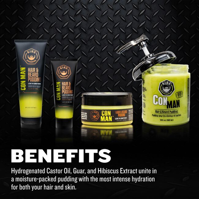 Con Man Hair & Beard Pudding