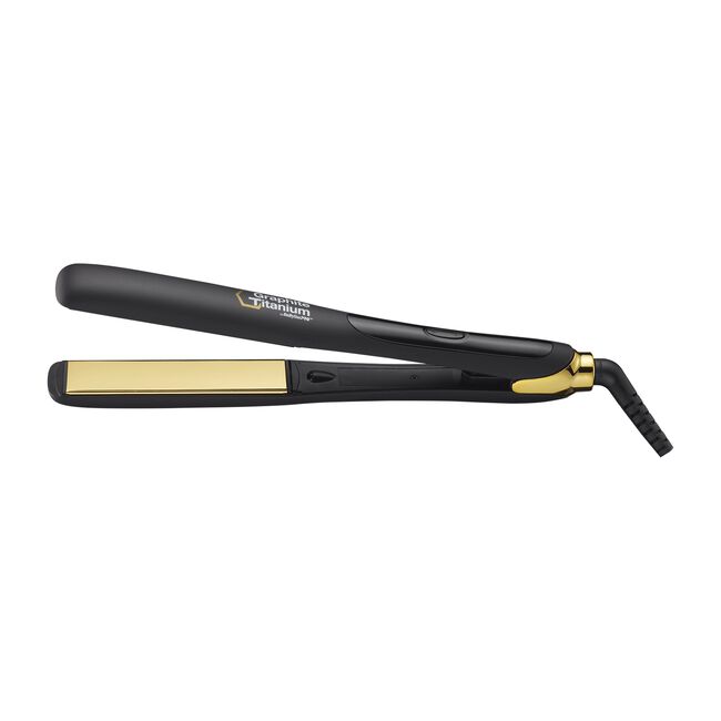 BaBylissPRO Graphite + Titanium Ionic Flat Iron - 1-1/4 Inch