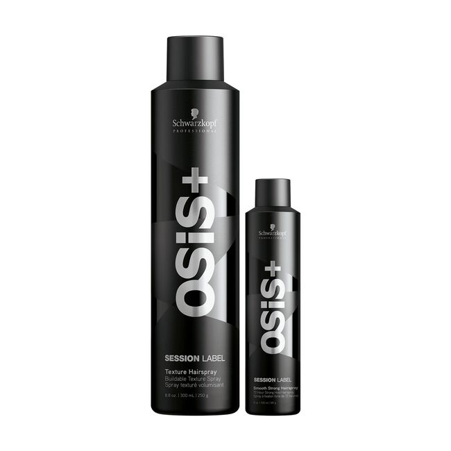 OSIS+ Session Label, Strong Hairspray, Texture Hairspray