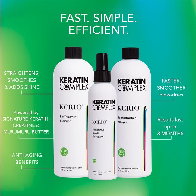 KCRIO Restorative Keratin System Kit