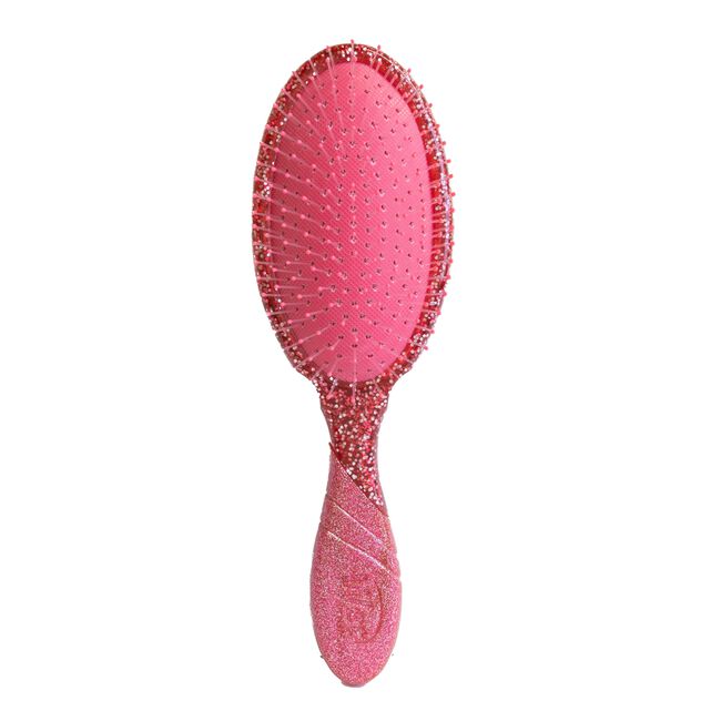 Pink Winter Tinsel Detangler