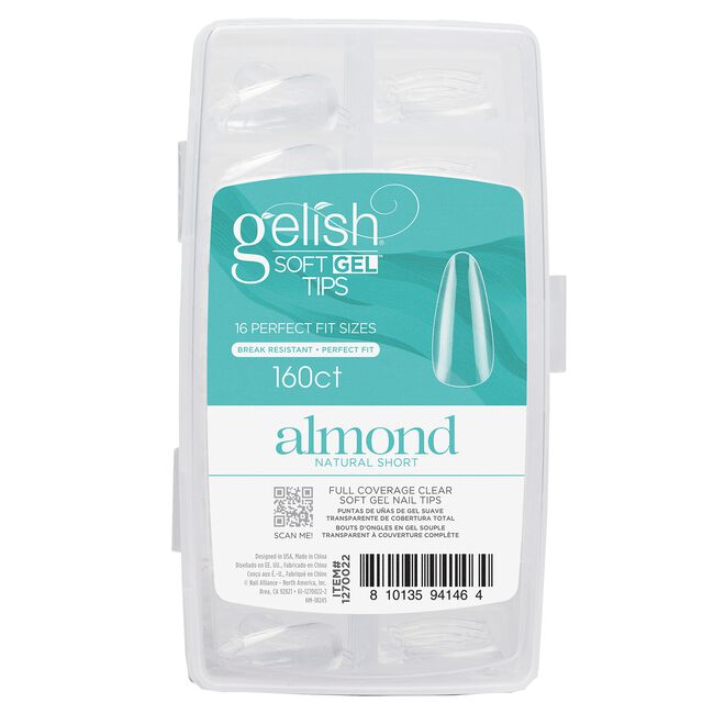 Short Almond Soft Gel Tips