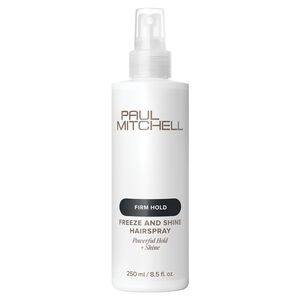 Freeze and Shine Hairspray 50% VOC