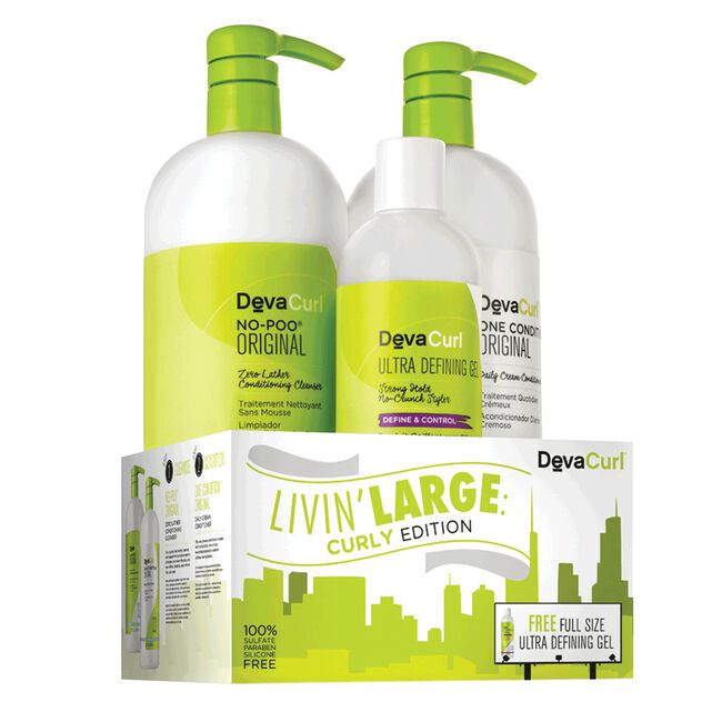 Living Large Curly Edition Trio