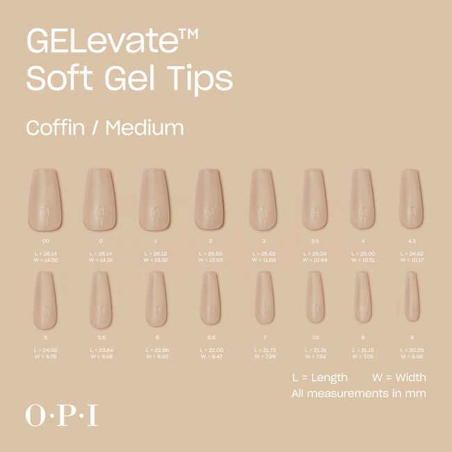 Coffin GELevate Soft Gel Tips