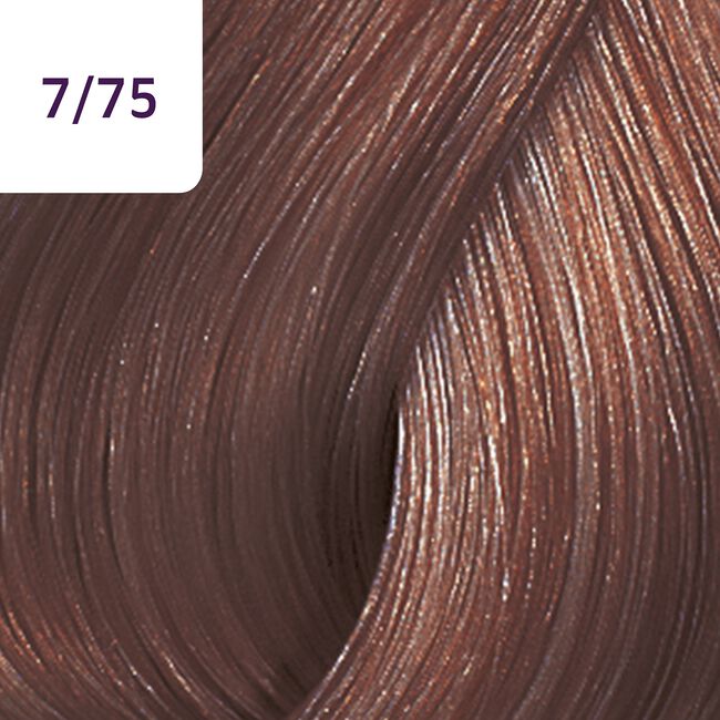7/75 Medium Blonde/Brown Red-Violet