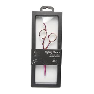 Salon Care Rainbow Carved Styling Shears  - 5.5 Inches