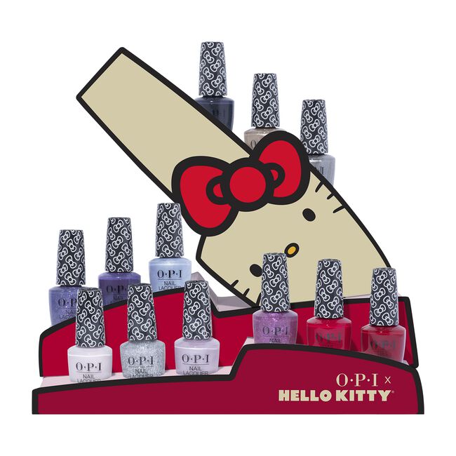 Hello Kitty Nail Lacquer - 12 Piece Display