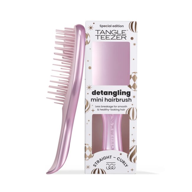 Satin Pink Mini Ultimate Detangler