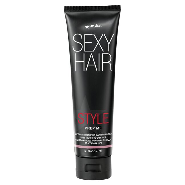 Style Sexy Hair Prep Me 450˚F Heat Protection Blow Dry Primer