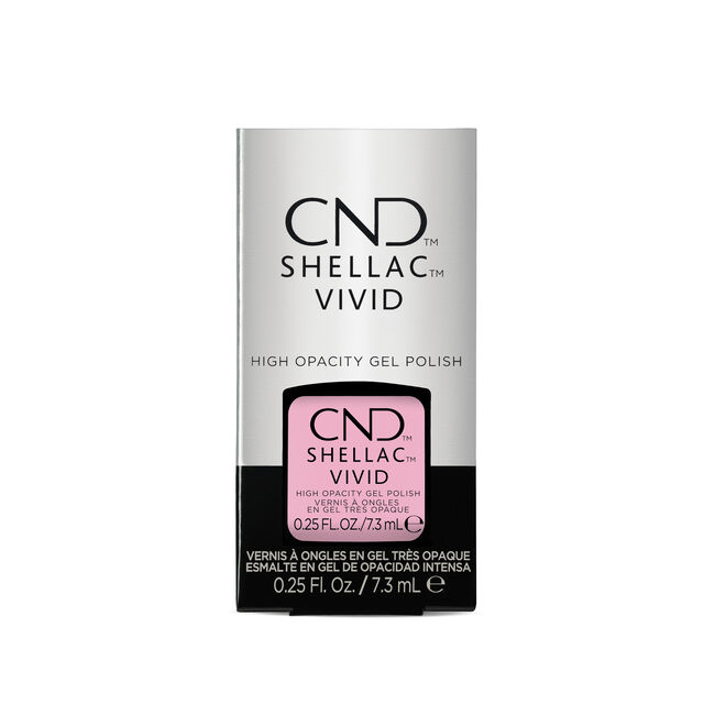 All Back Shellac 706 Blush Pink Shellac Vivid High Opacity Gel Polish - CND | CosmoProf
