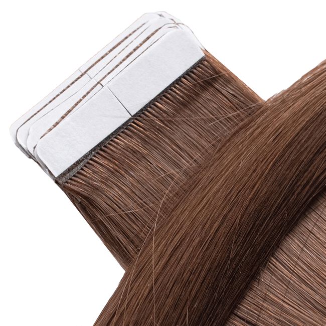 #6 Hazelnut Tape-In Straight - 22 Inch