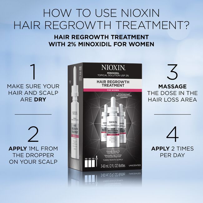 Hair Regrowth Treatment - Womens 90 Day Supply