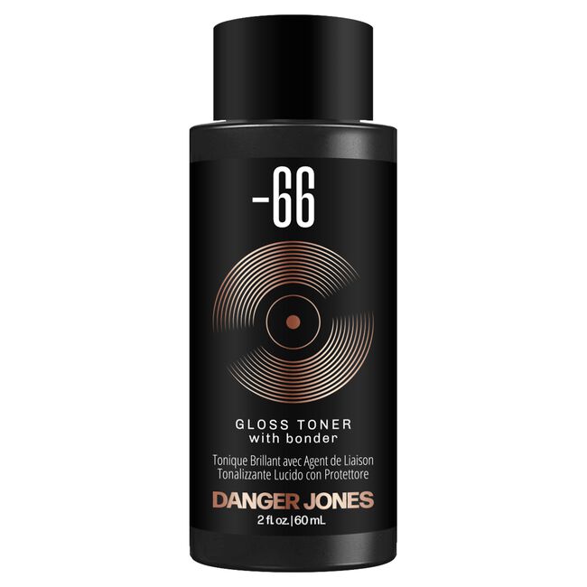 -66 Red Booster Gloss Toner with Bonder Demi-Permanent Hair Color