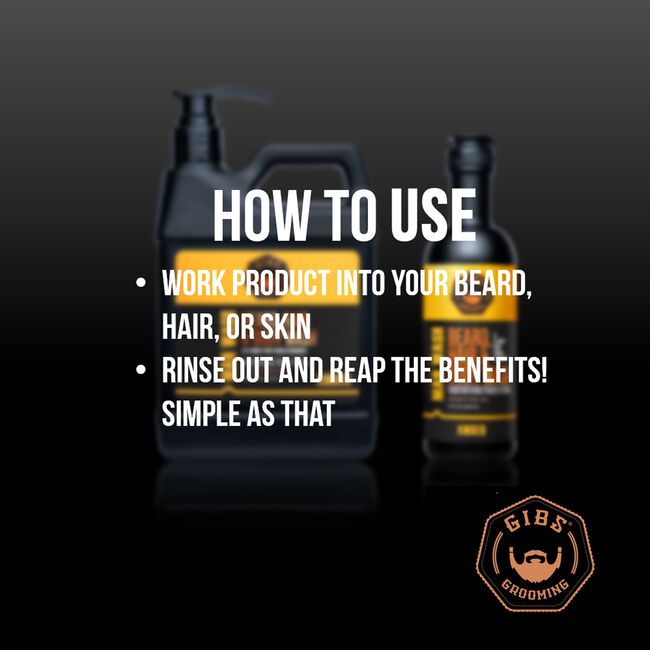 Amber Man Wash BHB (Beard, Hair and Body)