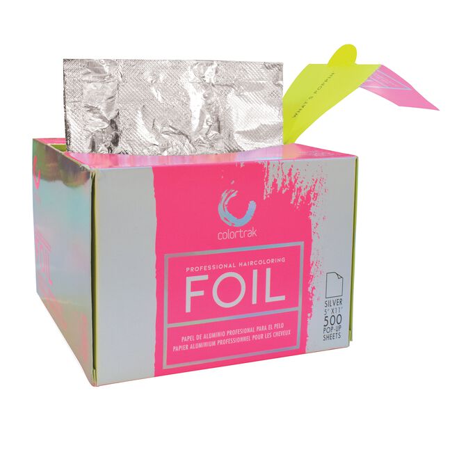 Silver 5 x 11 500 Count Pop Up Foils - Colortrak