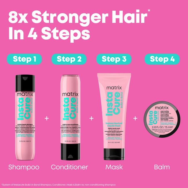 Instacure Build-A-Bond Super Sealing Leave-In Balm for Damaged Hair