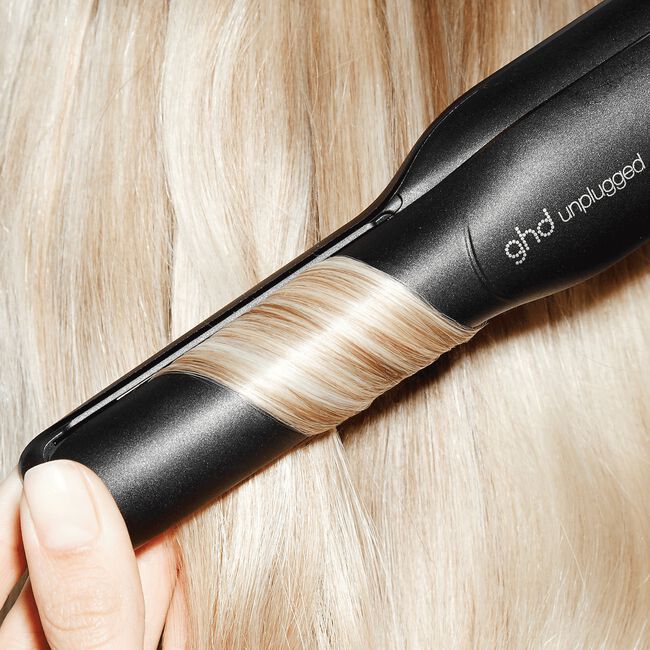 Black Unplugged Styler Cordless Flat Iron GHD CosmoProf