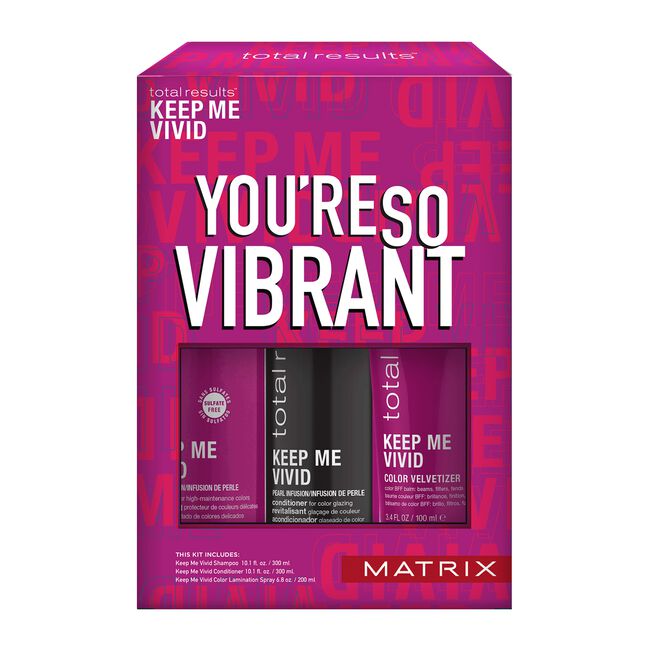 Keep Me Vivid Shampoo, Conditioner, Lamination Spray