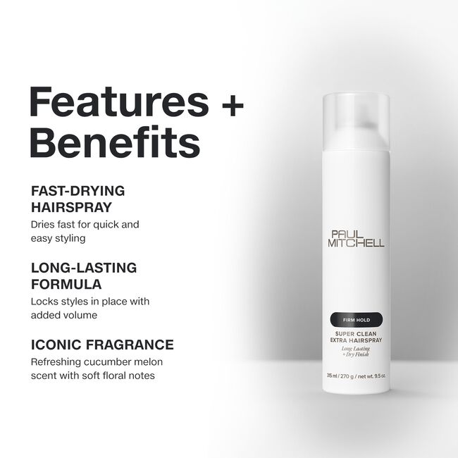 Super Clean Extra Hairspray 50% VOC
