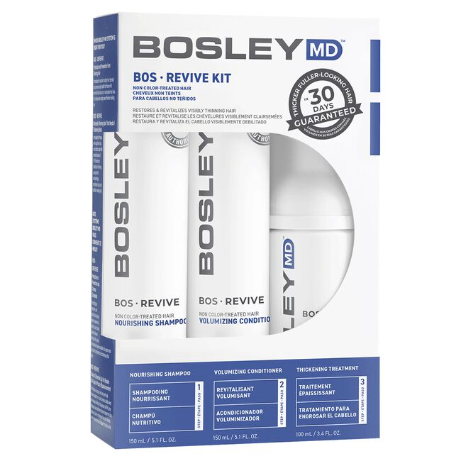BosRevive Non Color-Treated Hair 30 Day Kit