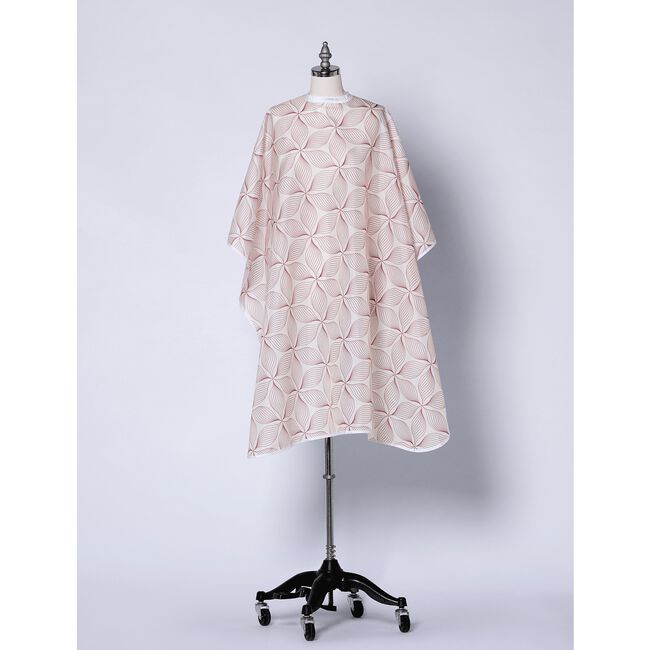Premium Client Hairstyling Cape Petal Print