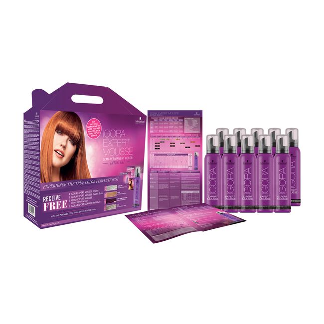 Igora Expert Mousse Large Intro (All 16 Shades Swatch Book)
