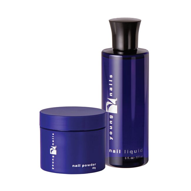 Speed Clear Acrylic Powder with Nail Liquid