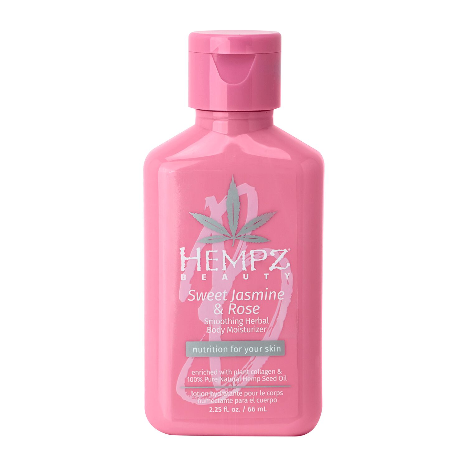 Sweet Jasmine & Rose Smoothing Herbal Body Moisturizer Hempz CosmoProf