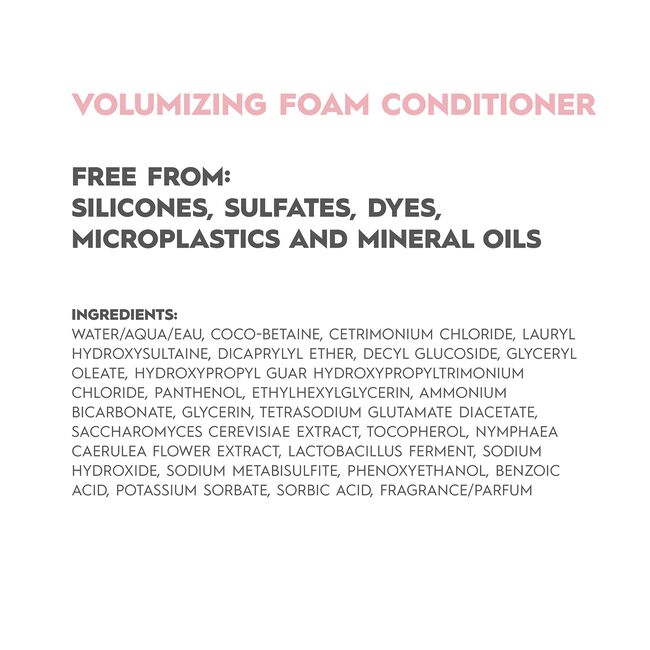 Volumizing Foam Conditioner