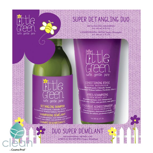 Kids Detangling Shampoo, Conditioning Rinse