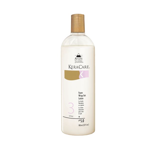 KeraCare Foam Wrap-Set Lotion