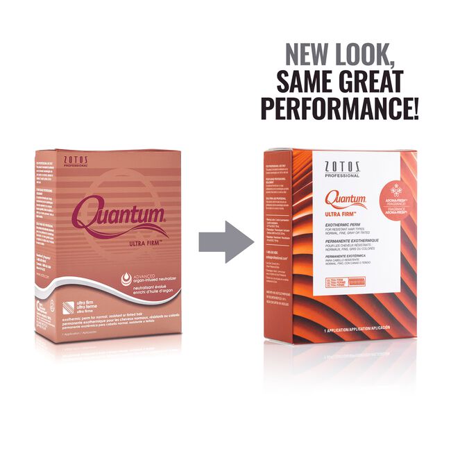 Quantum Ultra Firm Exothermic Perm for Normal, Resistant, or Tinted Hair
