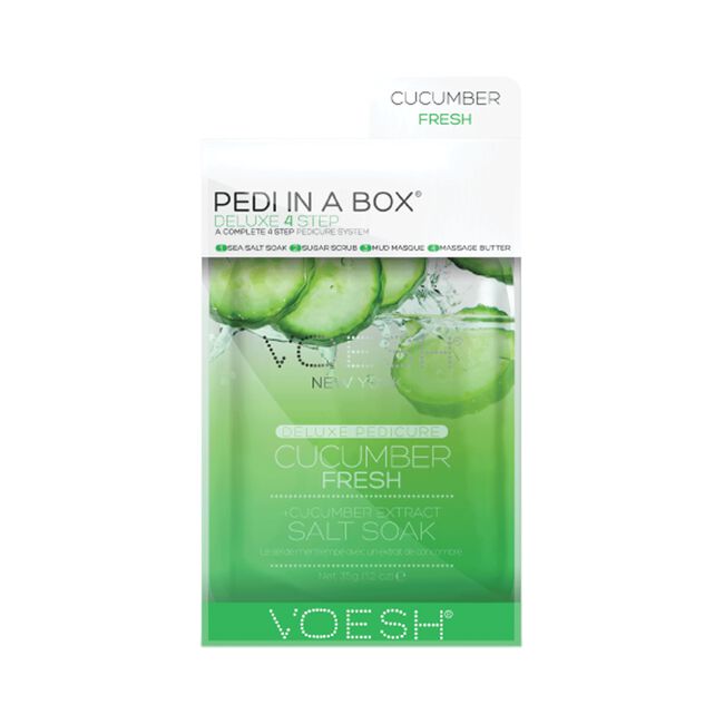 Deluxe 4-Step Pedi In A Box Cucumber Fresh