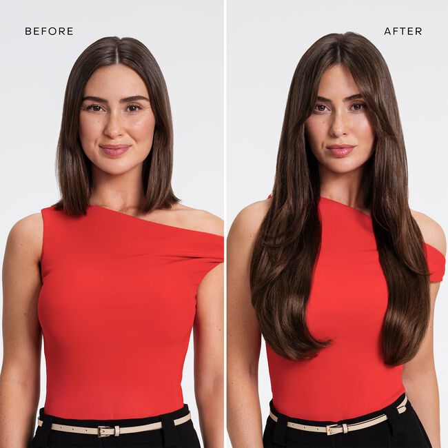 4N-8N/11N Blended Balayage 22 Inch Signature Tape-In Weft