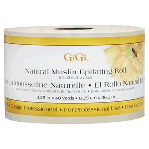 Natural Muslin Epilating Roll
