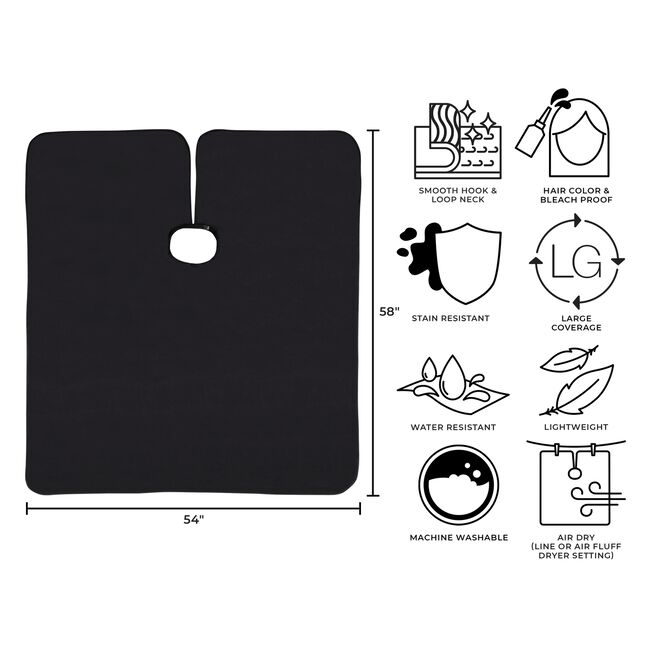 Always Black All Purpose Cape