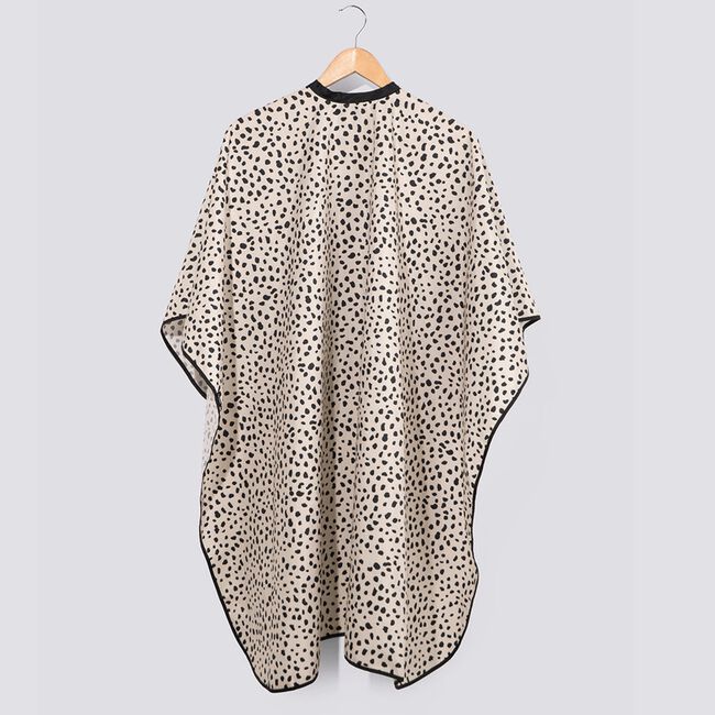 Premium Cheetah Hairstyling Cape