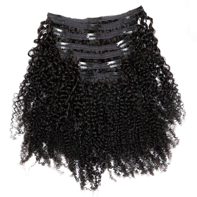 Jasmine Coil Natural Hair Clip-In Extensions