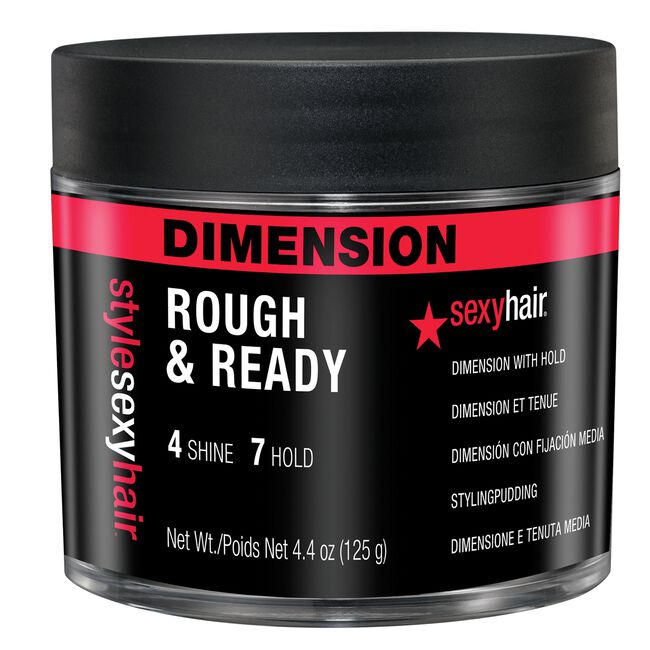 Style Sexy Hair Rough & Ready Dimension With Hold Styling Putty