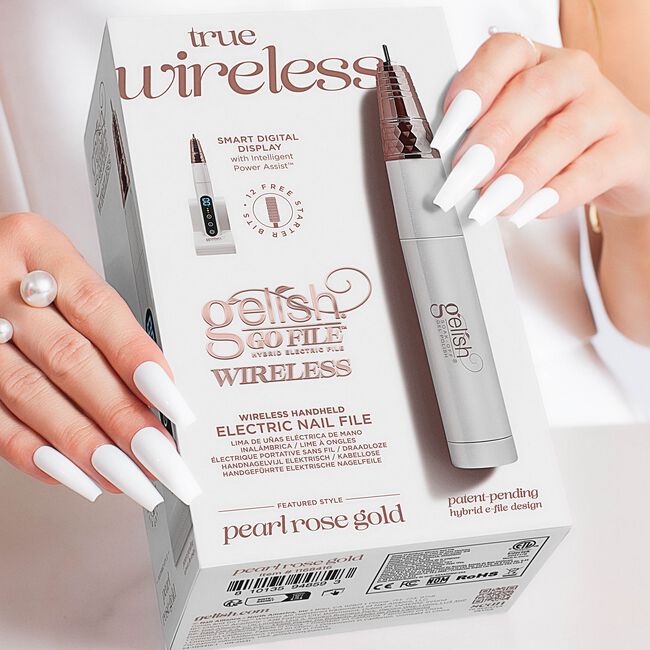 Pearl Rose Gold Go File Wireless Hybrid E-File