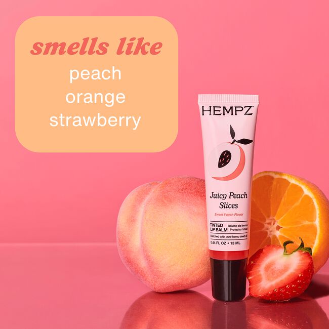 Juicy Peach Slices Tinted Lip Balm