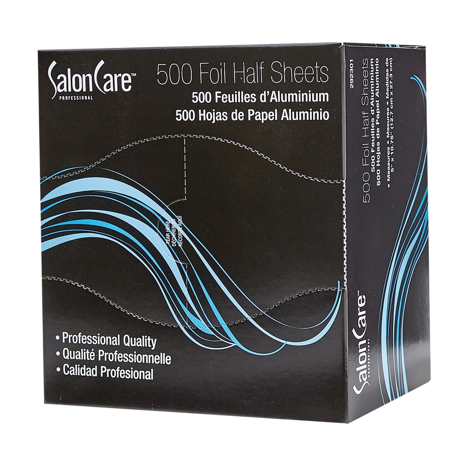 Half Cut Foil 500 Count Sheets Salon Care CosmoProf