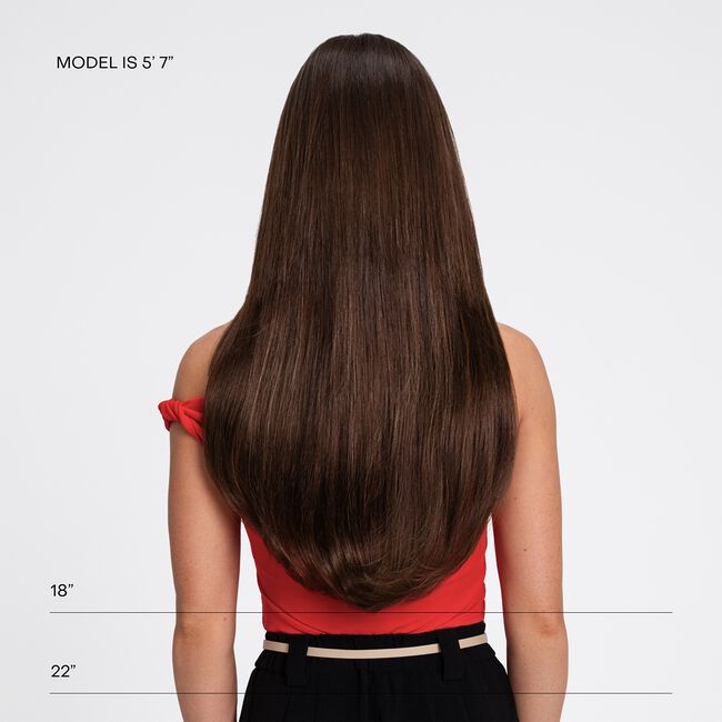 7N/11N Light Blonde Balayage 22 Inch Signature Tape-In Weft