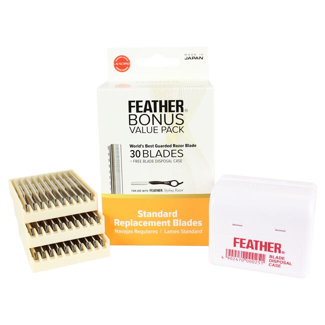 Feather Styling Razor Replacement Blades Bonus Pack