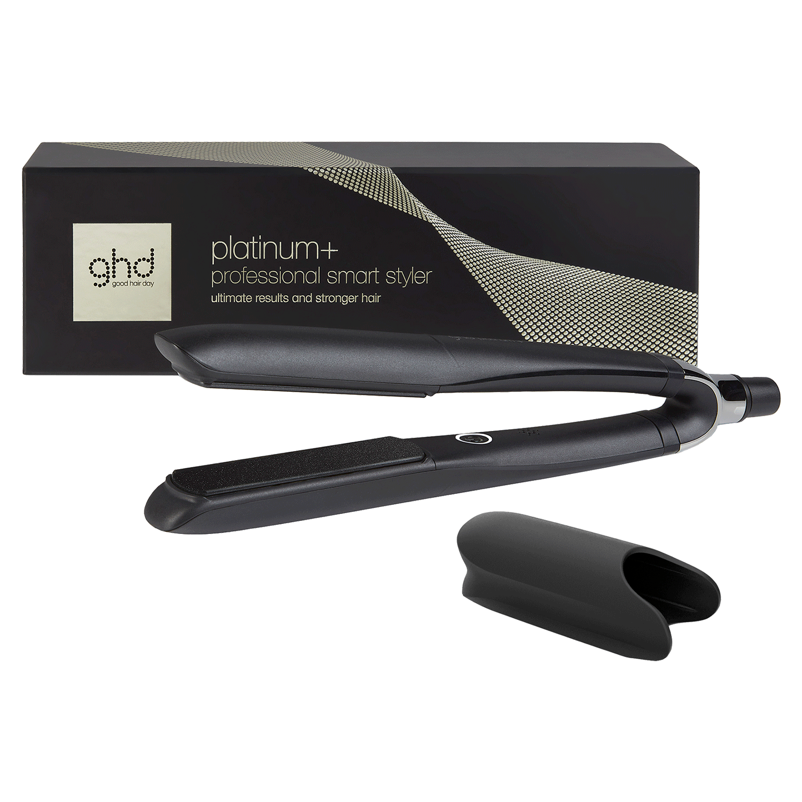 Platinum+ 1 Inch Black Flat Iron - GHD