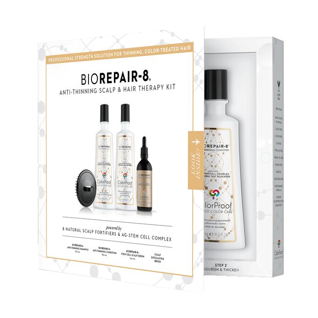 Bio-Repair-8 Shampoo, Condition, Scalp Serum, Scalp Brush