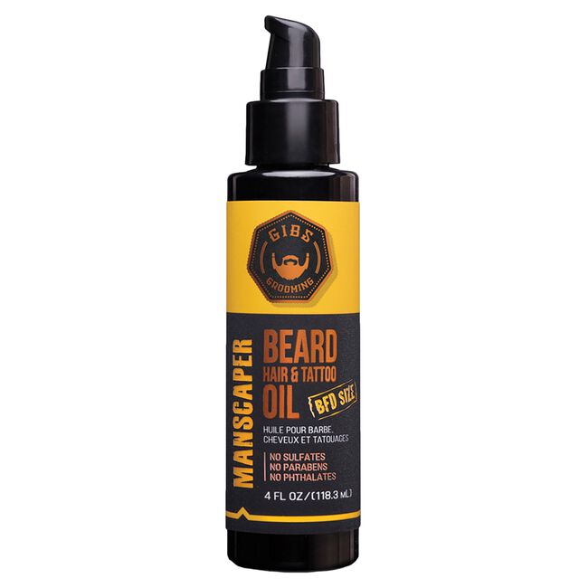 Manscaper Beard, Hair & Tattoo Oil
